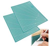 Schneidematte Set,2 Pcs A4 Cutting Mat Selbstheilende Schneidematte Bastelunterlage Mat Schneide Bastelunterlage Bastelmatte Schnittfest für Kreatives Basteln Gestalten