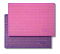 Schneidematte Violett Pink 90x120cm 3-lagig Schneidematte A0 selbstheilend - Bastelunterlage - Schneideunterlage - Schnittmatte - Schreibtischunterlage - Unterlage Schreibtisch Nähen