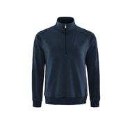Schneider BASTIENM-TROYER Herren Sweatshirt Half-Zip sailorblue/meliert 58
