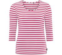 schneider sportswear Damen Leisure-3/4-Shirt DIONNEW-3/4-SHIRT weiß/hibiscus 50