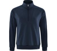 SCHNEIDER SPORTSWEAR BASTIENM-TROYER Herren Sweatshirt mit Stehkragen dunkelblau-meliert, 54