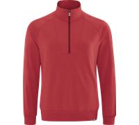 SCHNEIDER SPORTSWEAR BASTIENM-TROYER Herren Sweatshirt mit Stehkragen rot, 54