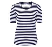 schneider sportswear Damen DESYW-Shirt Freizeitshirt weiß-dunkelblau 44