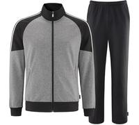 SCHNEIDER SPORTSWEAR FLYNNM - Herren Wohlfühl-Anzug - stahl-mel./schwarz, 60