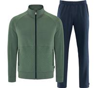 SCHNEIDER SPORTSWEAR Herren Sportanzug KENTM (1687) 56 khaki/dunkelblau
