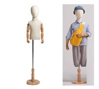 Schneiderpuppe Kinder Verstellbare Schneiderbüste Schaufensterpuppe Schneiderpuppen Höhe Verstellbar Sockel Aus Massivholz Geeignet Für Kinder Im Alter Von 0-8 Jahren ( Color : C , Size : 4 Years Old