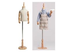 Schneiderpuppe Kinder Verstellbare Schneiderbüste Schaufensterpuppe Schneiderpuppen Höhe Verstellbar Sockel Aus Massivholz Geeignet Für Kinder Im Alter Von 0-8 Jahren ( Color : B , Size : 2 years old