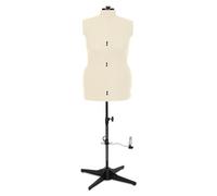 Schneiderpuppe Supa Fit Damen Gr. L (46-52), weiblicher Torso, Büste, verstellbare Drehregler, individuelle Anpassung an Hals, Taille, Brust, Hüfte