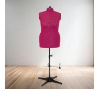 Schneiderpuppe/Schneiderbüste Supa Fit "L" (verstellbar / pink)