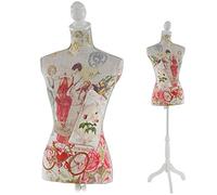 Schneiderpuppe T222, Schaufensterpuppe Torso weiblich, Fiberglas - Frauen