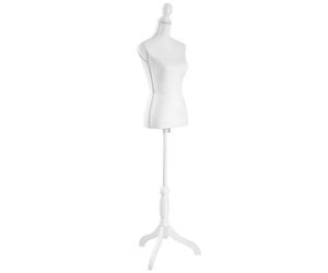 Schneiderpuppe - weiß 77.00 x 38.00 x 168.00 cm