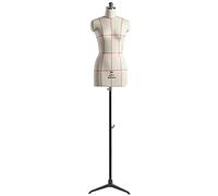 Schneiderpuppe zum Nähen, Kleiderform, verstellbarer Pinnable Oberkörper für Kleidungsdesign, Unterricht & Ausstellung, stabiler Stativständer