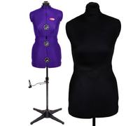 Schneiderpuppen Schneiderpuppe Prymadonna Größe S höhenverstellbar inkl. Schutzbezug schwarz