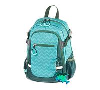 Schneiders 49465-064 - Kinderrucksack Sharky, ca. 25 x 35 x 12 cm, Rucksack für Kinder mit 11 Liter Volumen, 3 Fächern, 2 Seitentaschen und Pailletten-Anhänger