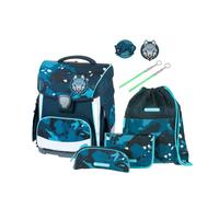 Schneiders 8-teiliges Schultaschen Set Jungle Toolbag Plus 22 Liter blau