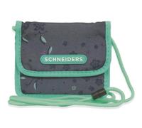 Schneiders Brustbeutel Geldbörse Neck Pouch Mint Meadow dunkelgrau