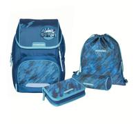 SCHNEIDERS Ergojet Jungen Schultasche Camo, 6teilig, 21 Liter