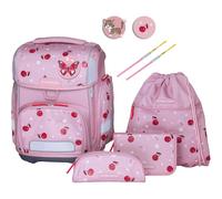 Schneiders Ergolite „Cherry Pop“ - 9-teiliges Schulranzen-Set