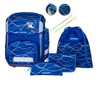 Schneiders Ergolite Schulranzen-Set 8-teilig blue (TAS040454) blau