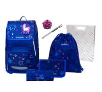 Schneiders Ergoplus Schulranzen-Set 8-teilig navy (TAS040458) blau