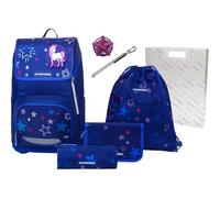 Schneiders Freizeitrucksack Ergoplus 2in1 Schulranzen Set 7-teilig 22L Shooting Star blau