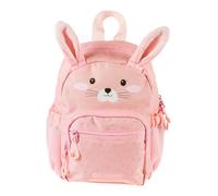 Schneiders Kindergartenrucksack Mini Bunny – 27 cm, 6 l, ergonomisch, vegan, rosa