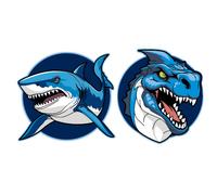Schneiders - Schneiders Patches Boys Shark+Dragon
