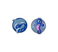 Schneiders - Schneiders Patches Girls Seahorse+Dolphins