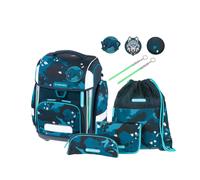 Schneiders Schulranzen-Set Ergolite Jungle Petrol, 9-teilig