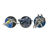 Schneiders Vienna SCHNEIDERS Schulranzen Patches 3er Set Space Robots