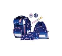 SCHNEIDERS Schulrucksack Set Ergolite 9tlg. Blue Bloom