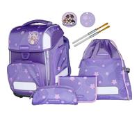 SCHNEIDERS Schulrucksack Set Ergolite 9tlg. Flowery