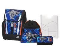 Schneiders Vienna 78303-070 Schulranzenset Soft Robo Rex, 4 teilig, 40 cm
