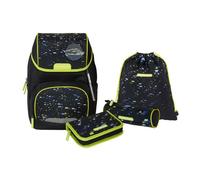 Schneiders Vienna SCHNEIDERS Schultasche Ergojet Spaceship 6teilig Black