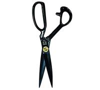 Schneiderschere, professionelle Buddhistenschere, Schneiderschere für Stoff, Stahlschere, Schere mit weichem Griff zum Schneiden von Stoffen, Leder, Hardware, Kleidung (Schwarz)