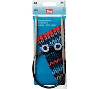 Schnellstrickn. FLEX ALU 543 grau 60 cm 6,00 mm