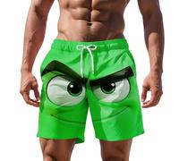 Schnelltrocknende Badehose Leinenhose Größen Basketballhose Knielange Reißverschlusstaschen Freizeithose 2in1 Weite Bundfalten Leo Exklusive Viskose Zum Profi Nacht Badehipster Schnell Hautenge White