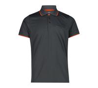 CMP Campagnolo Polo-T-Shirt Piquet Herren Grau Größe XL
