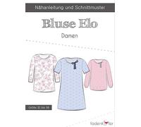 Fadenkäfer Schnitt "Bluse Elo" für Damen