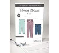 Schnittmuster Fadenkäfer Hose Nora Kinder Gr.74-164 Papierschnittmuster