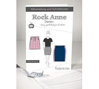 Fadenkäfer Papierschnittmuster Rock Anne Damen Gr.32-58