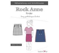Schnittmuster Fadenkäfer Rock Anne Kinder Gr.74-164 Papierschnittmuster
