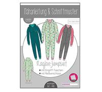 Schnittmuster kibadoo Raglan - Jumpsuit Damen Gr.32-48 Papierschnittmuster
