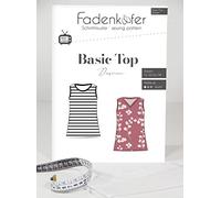 Fadenkäfer Schnitt "Basic-Top" für Damen