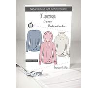 Schnittmuster und Nähanleitung - Damen Hoodie Lana