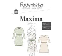 Schnittmuster und Nähanleitung - Damen Kleid - Maxima