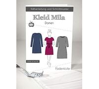 Schnittmuster und Nähanleitung - Damen Kleid - Mila