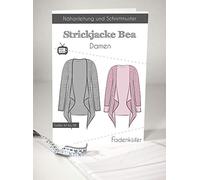 Schnittmuster und Nähanleitung - Damen Strickjacke - Bea