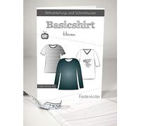 Schnittmuster und Nähanleitung - Herren Shirt - Basicshirt 2XS bis 4XL