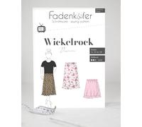 Schnittmuster und Nähanleitung - Wickelrock Damen